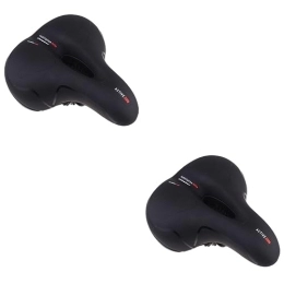 BESPORTBLE Mountain Bike Seat BESPORTBLE 2 Pcs Bicycle Saddle Mountain Bike Seat Wide Bike Seat Bike Seat Cushion Cycle Cover Bike Cushion Bike Seat for Kids Road Bike Saddle Padded Saddle Off-road Child Accessories