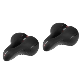 BESPORTBLE Mountain Bike Seat BESPORTBLE 2pcs Bike Cushion for Men Comfort Bicycles for Men Saddle Cushion Mountain Bike Cushion Saddle for Bike Seats for Women Comfort Wide With Suspension Wide Bike Man Saddle Cover Soft