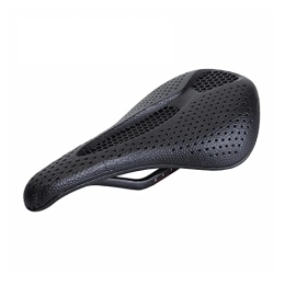 SWEPER Spares Bicycle 3D Printed Titanium Rails Honeycomb Saddle Wide Hollow Racing Comfortable MTB Mountain Road Bike Seat Cylcing Cushion (Color : 3D-1)