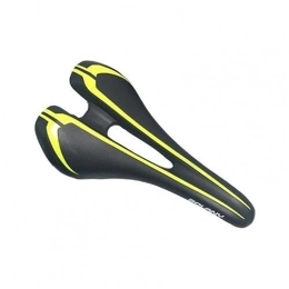 KoehLy Spares bicycle, Decoration, protection Bicycle Saddle Ultra Lightweight Damping Comfortable Bicycle Saddle Mountain Bike Road Bike Saddle Seat Padded for Racing Bicycle Accessories (Color : Blackyellow)