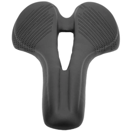 Surebuy Spares Bicycle Hollow, Microfiber Leather Comfortable Mountain Bike Saddle for Mountain Bicycle for Bike Bicycle