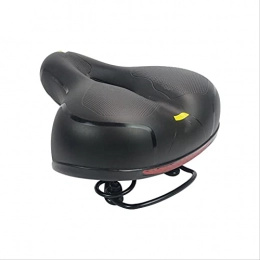 SHCHAO Mountain Bike Seat Bicycle Saddle Comfortable Bicycle Saddle Hollow Mountain Bike Saddle One size Black and yellow spring