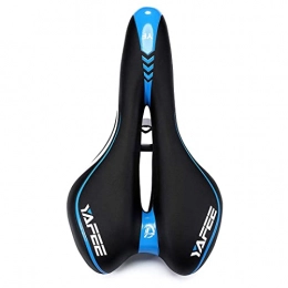Roulle Mountain Bike Seat Bicycle Saddle Cushion Mountain Bike Saddleseat Comfortable Road Cycling Seat Bicycle Accessories blue