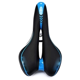 Computnys Spares Bicycle Saddle Cushion Mountain Bike Saddleseat Comfortable Road Cycling Seat Bicycle Accessories blue