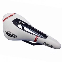 Vests Mountain Bike Seat Bicycle Saddle Cushion, Soft and Comfortable Ergonomic Design Hollow Ventilation Suitable for Mountain Bikes and Road Bikes Mountain Bike Seat White