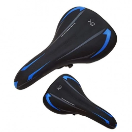 Vests Mountain Bike Seat Bicycle Saddle Cushion, Suspension Bow Breathable Soft and Wear Resistant Dustproof and Waterproof Suitable for Mountain Road Bikes Mountain Bike Seat Blue