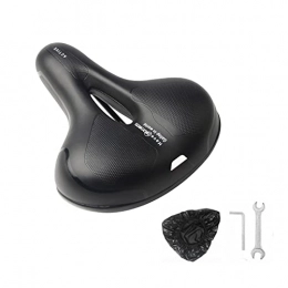 Bicycle Saddle, Extra Soft Foam Padded Bicycle Saddle Bicycle Seat with Shockproof Spring and Tools with Waterproof Cover Bicycle Saddle for Cruiser / Road Bike / Touring / Mountain Bike