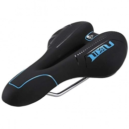 Suudada Spares Bicycle Saddle Is Soft, Comfortable, Soft And Breathable Cushion, Mountain Bike Saddle, Non-Slip Bicycle Seat-Blue