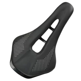 Generic Spares Bicycle Saddle Mountain Road Bike Seat Comfortable Soft Cycling Cushion Exercise Bike Saddle For Men And Women Type F Black