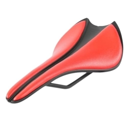 Generic Mountain Bike Seat Bicycle Saddle Round Rails Mountain Bike Saddle Bicycle Saddle Seat For Bicycle Accessoriess TS71 Red