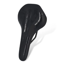 SHHMA Spares Bicycle Saddle Seat Mountain Bike Saddle Thickening Shock Absorption Soft for MTB, Road, Folding Bikes Riding Accessories, Black