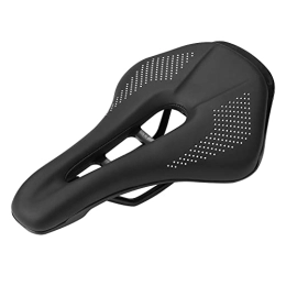 MGUOTP Spares Bicycle Saddle Seat Road Steel Rails Mountain Bike Cushion For Men Skid-proof Carretera Soft PU Leather Road MTB Cycling Saddles