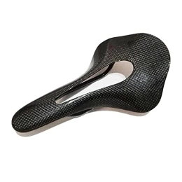 Umerk Mountain Bike Seat Bicycle saddle Ultra Light Full Carbon Mountain Bike Saddle Road Bike Seat Mountain Bike Carbon Fiber Saddle Ultra Light Cushion Matte Bicycle seat cover (Color : Black glossy)