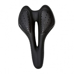 Bktmen Mountain Bike Seat Bicycle Saddle Waterproof Breathable Silicone Cushion PU Surface Thickened MTB Seat Cycling Equipment Bicycle seat (Color : Black)