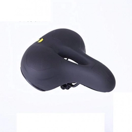 SXLZ Spares Bicycle Saddles Seats, Bike Seat Comfort Wide Waterproof With Central Relief Zone For Men / women, Fit For Road Bike And Mountain Bike, Yellow