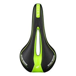 Wgjokhoi Spares Bicycle Seat Comfortable Saddle Silicone Waterproof Bicycle Bike accessories Mountain Biking Accessories (green, One Size)