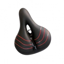 Savi Spares Bicycle Seat Cover Padded Comfort Wide Soft Comfortable Breathablebike Seat Bike Seat Mountain Bike Silicone Saddle Flash Saddle Accessories Equipped With Taillights.