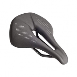 HONGJ Mountain Bike Seat Bicycle Seat Cushion, Mountain Bike Saddle, Hollow Carbon Fiber Skin Lightweight Breathable Seat, Comfortable Shock Absorption, Suitable For Cycling Sports Fitness 155 * 243mm