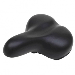 Bicycle Seat High Elasticity Comfortable Shock-absorption Pain-relief Mountain Bike Saddle Accesory with Soft Cushion for Outdoor Riding Biking Cycling Black