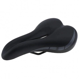 Pessica Mountain Bike Seat Bicycle soft and comfortable cushion folding car high elastic saddle mountain bike damping anti-skid seat bicycle equipment Accessories 27 * 17 * 7cm, A