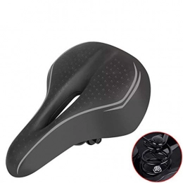 Pessica Mountain Bike Seat Bicycle soft and comfortable cushion saddle Mountain bike big butt thickened seat bicycle accessories seat 19 * 27cm, B