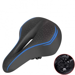 Bicycle soft and comfortable cushion saddle Mountain bike big butt thickened seat bicycle accessories seat 19 * 27cm,C