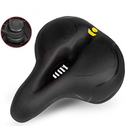 Pessica Mountain Bike Seat Bicycle waterproof and breathable cushions Mountain bike thickened saddle Soft and comfortable seat universal bicycle accessories seat 20 * 26cm, B, Damping