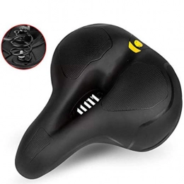 Pessica Mountain Bike Seat Bicycle waterproof and breathable cushions Mountain bike thickened saddle Soft and comfortable seat universal bicycle accessories seat 20 * 26cm, B, Spring