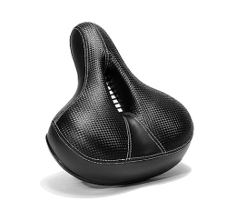 NURCIX Mountain Bike Seat Big Saddle Bicycle Seat Cushion Mountain Road Bike Wide Seat Bicycle Accessories Shock Absorber Hollow Breathable Cycling Parts