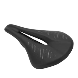 Gaeirt Spares bike Cushion, Bicycle Saddle Double Track Seatposts Soft Foam Padding 240mm / 9.4in Saddle Length for Mountain Bikes and Road Bikes(black)