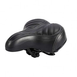 Solomi Spares Bike Saddle - Bike Seat Cushion, Ultra Soft Bicycle Cushion Thicker Saddle (Black)