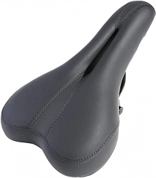 SONG Spares Bike Saddle, Comfort Bicycle Seats for Men, Soft Cushion Provides Great for Mountain Bike Road Bicycle Indoor Cycling (Color : Black)