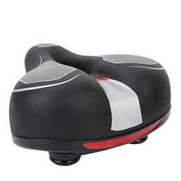 Bike Saddle, Shock Absorption Wear Resistant PU Leather for Mountain Bikes