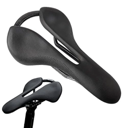 Bike Saddle | Soft Bike Seat - Comfort Bike Seat for Women Men with Shock Absorbing Universal Fit for Indoor/Outdoor Bikes Moslate