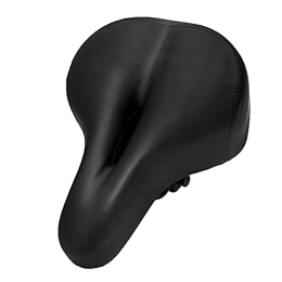 SJASD Spares Bike Saddle Waterproof and Wear-resistant Bike Saddle Fiber Silicone Saddle Ergonomic Saddle Bicycle Seat for Men and Women Bicycle Seats Suitable for Road and Mountain Bikes
