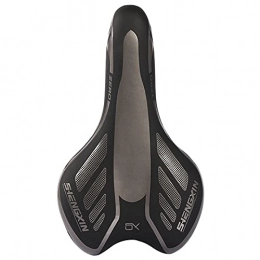 SJASD Spares Bike Saddle Waterproof and Wear-resistant Bike Saddle with Reflective Strips Ergonomic Saddle Bicycle Seat for Men and Women Bicycle Seats Suitable for Road and Mountain Bikes