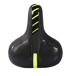 M-YN Spares Bike Seat Bicycle Saddle Comfort Cycle Saddle Wide Cushion Pad Waterproof Soft Cycle Seat Suitable for Women and Men in Road Bike, Mountain Bike, Exercise Bike (Color : Yellow)