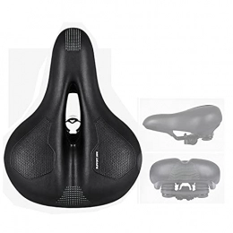 Bluetooth earphone Mountain Bike Seat Bike Seat Bicycle Saddle Memory Foam Bicycle Seat Cushion With Reflective Strips, Waterproof Protection Bike Seat Cover Soft High Density For Exercise Mountain Road Stationary Spin Bike