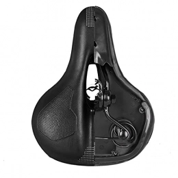 Shjjyp Spares Bike Seat Comfortable Wide Bicycle Saddle Memory Foam Cushion Padded with Waterproof for MTB Mountain Bike Road Bike Spinning Exercise Bike Extra Soft Comfort for Women Men