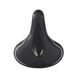 HNHYNSY Mountain Bike Seat Bike Seat Cushion Elastic Bicycle Saddle Elastic Shock Absorption Soft Mountain Bike Seat Bag Black Thickened Seat Cushion Equipment Accessories Bicycle Seat (Color : A, Size : M)