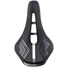 ReedG Mountain Bike Seat Bike Seat Cycling Equipment Mountain Road Bike Saddle Hollowed Out Bicycle Seat Waterproof (Color : Black, Size : 16x25.5cm)