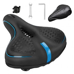 ZUDULUTU Mountain Bike Seat Bike Seat, Extra Comfortable Bikes Saddle With The Shockproof Cushion With Water & Dust Resistant Cover For Mountain Bike Road Bike Cycling