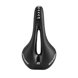AMWRAP Spares Bike Seat Extra Soft Bicycle MTB Saddle Cushion Bicycle Hollow Saddle Comfortable Cycling Road Mountain Bike Seat Bicycle Accessories Road Bike Saddle (Color : Black)