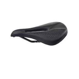 UYUME Spares Bike Seat Men &Women, 2023 NEW Pu+carbon Fiber Saddle Road Mtb Mountain Bike Fit For Man Cycling Saddle Trail Comfort Races Seat 143 / 155 (Color : 155mm matte) (Color : 143mm Glossy)