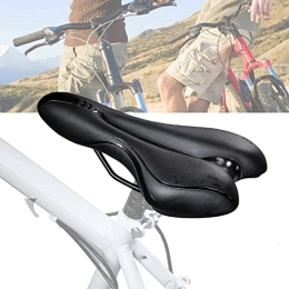 Pizriy Mountain Bike Seat Bike Seat Mountain Bicycle Saddle Cushion Cycling Pad Waterproof Soft Breathable Central Relief for Road Bike, Mountain Bike and Folding Bike