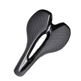 SXLZ Spares Bike Seat Saddle, Comfort Outdoor Sports Cycling Anti-slip Design And Groove Design, Suitable For Men / women, Black