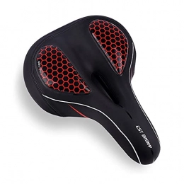 SSLL Spares Bike Seat Saddles Bicycle Parts Cycling Saddle With Taillight Front Seat Mat PU Leather GEL Soft Comfortable Bike Saddle Road MTB Bicycle Saddles Bicycle Parts (Color : 2)