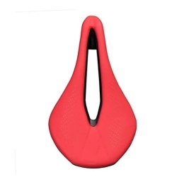 SSLL Spares Bike Seat Saddles Bicycle Width Seat Saddle MTB Road Bike Saddles Mountain Bike Racing Saddle PU Breathable Soft Comfortable Seat Cushion (Color : 2)