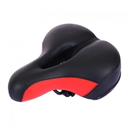 SSLL Spares Bike Seat Saddles Reflective Hollow Bicycle Saddle PVC Fabric Soft MTB Cycling Road Mountain Bike Seat Bicycle Accessories