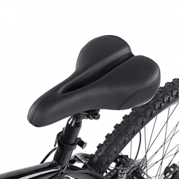 Dioche Mountain Bike Seat Bike Seat, Soft Bicycle Saddle with Taillight Mountain Road Bike Seat Cushion Replacement Part